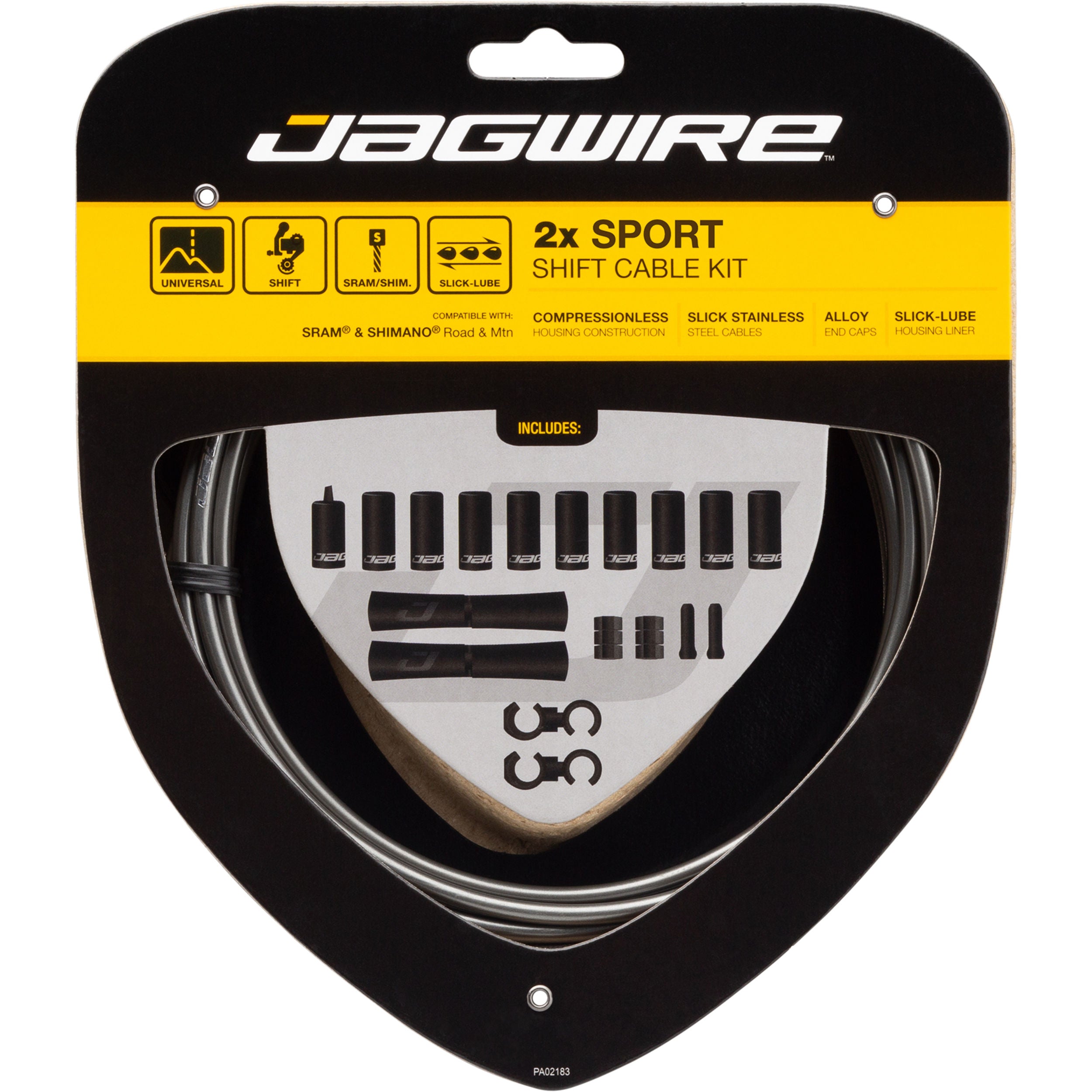 Kit De Cableado Para Mando Sram Shimano 2x Pro Shift Jagwire