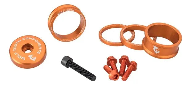 Tapa de dirección con espaciadores Wolftooth