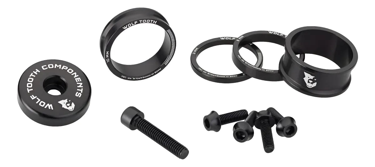 Tapa de dirección con espaciadores Wolftooth