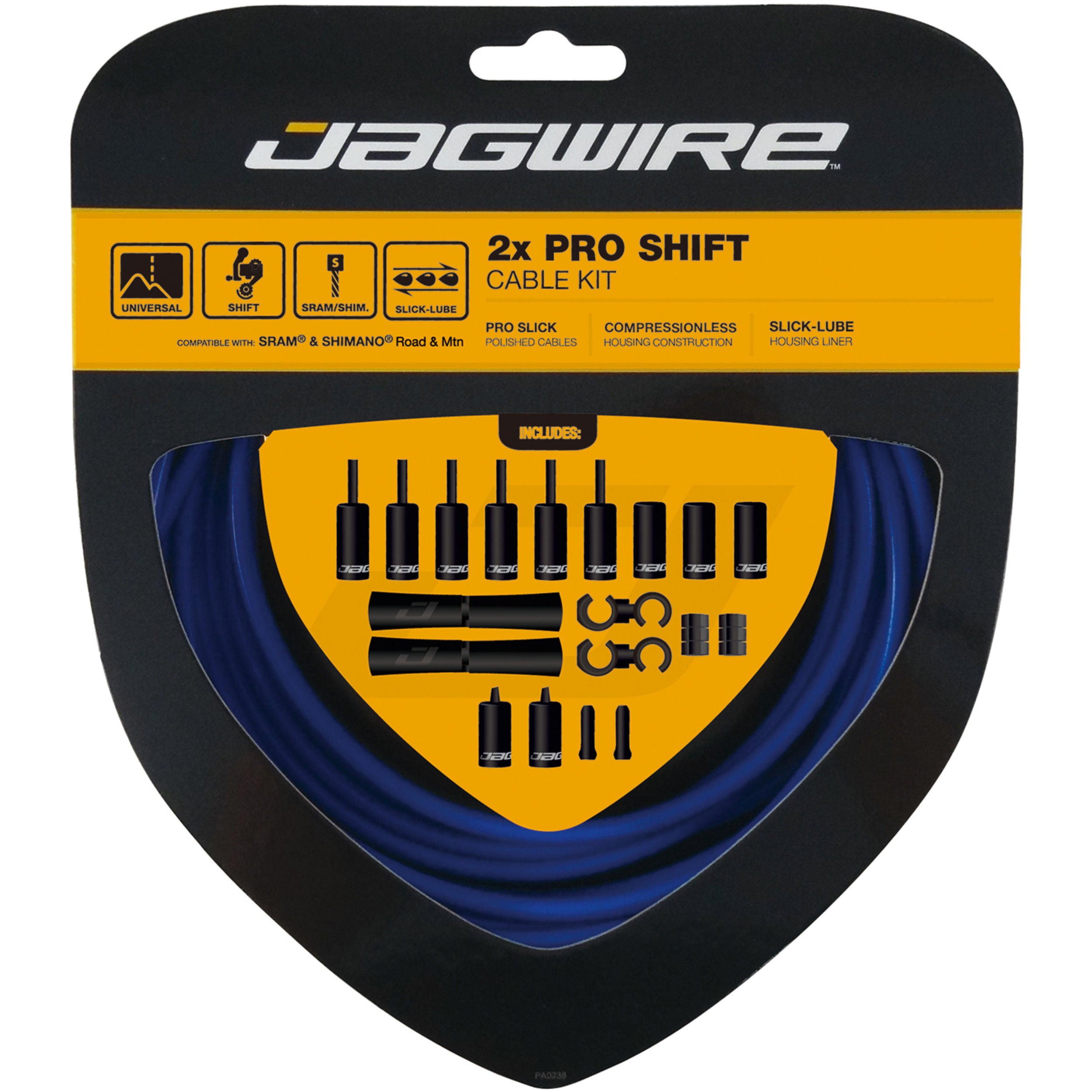Kit De Cableado Para Mando Sram Shimano 2x Pro Shift Jagwire