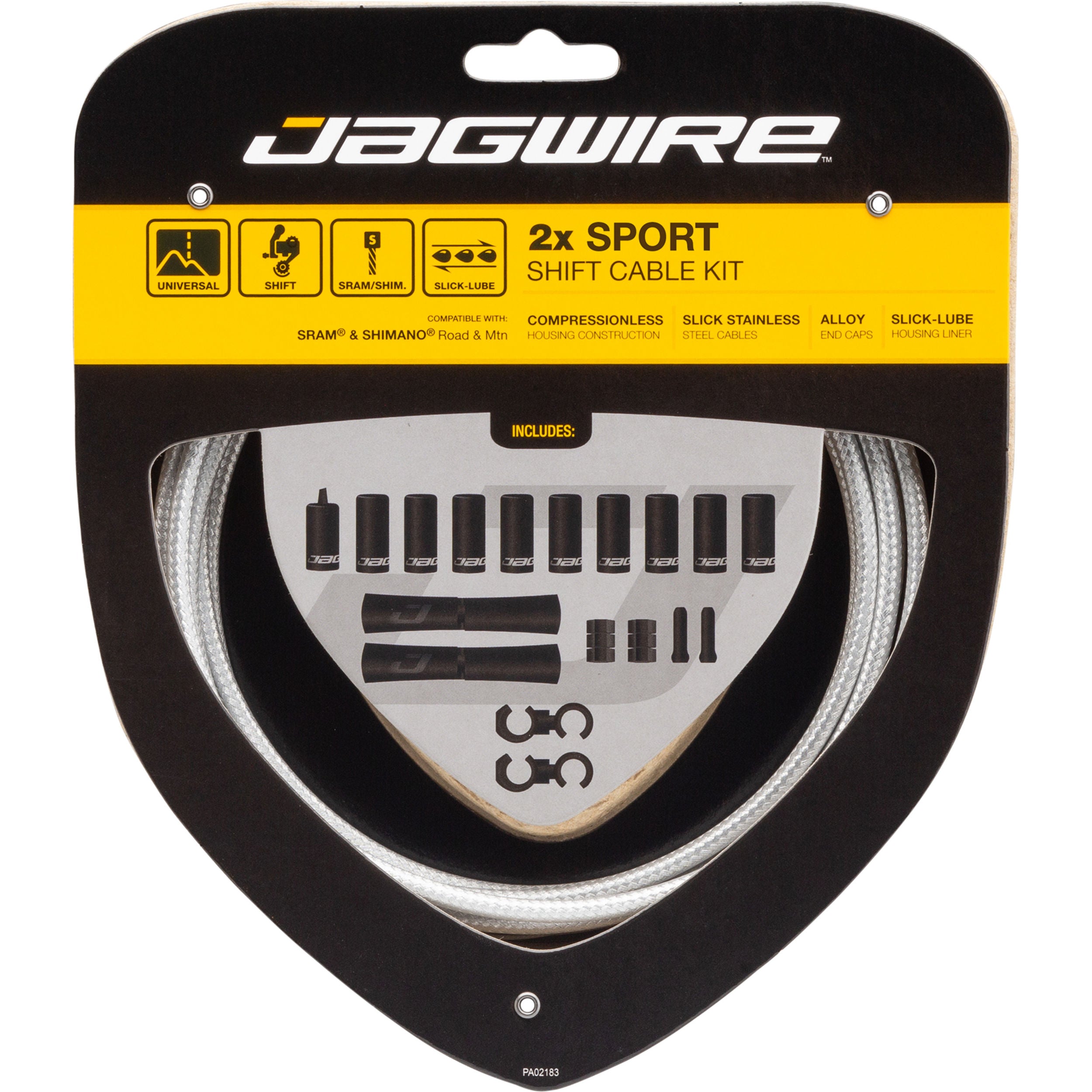 Kit De Cableado Para Mando Sram Shimano 2x Pro Shift Jagwire