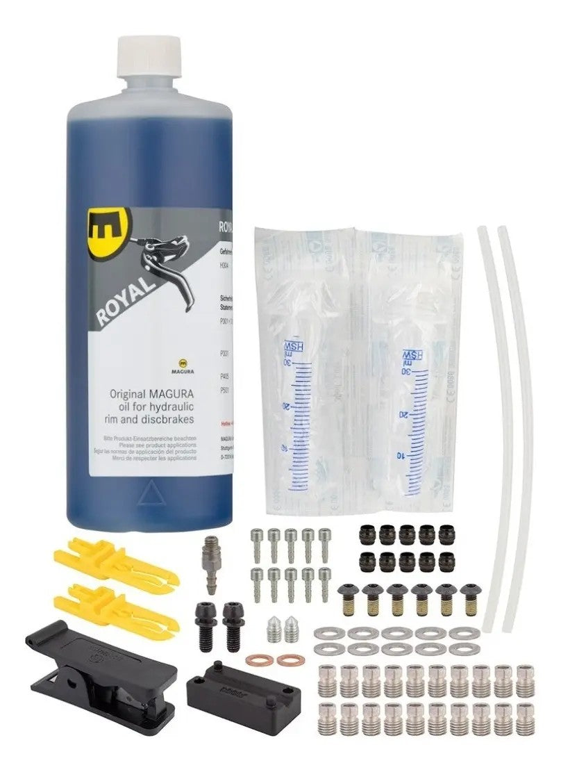 Kit Purga Frenos Hidráulicos Magura 58 Piezas Taller Bicicleta