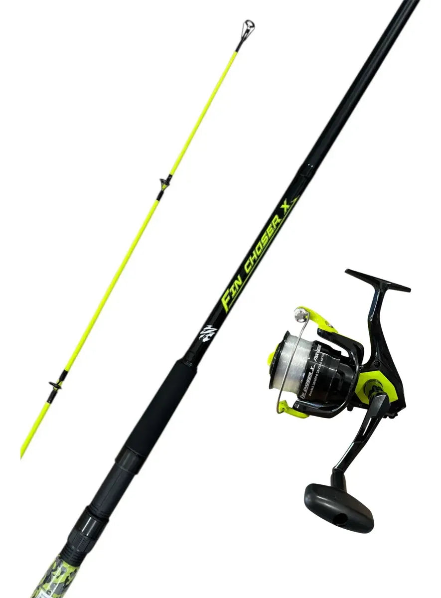Combo Caña Y Carrete Okuma Fin Chaser X 10' Mh Con Fnx-65
