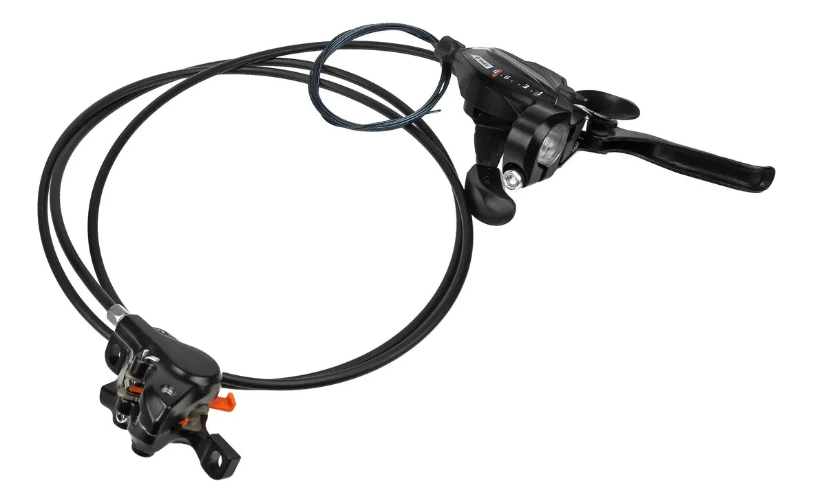 Juego De Frenos Con Mando De Cambios Integrado Shimano Mt200