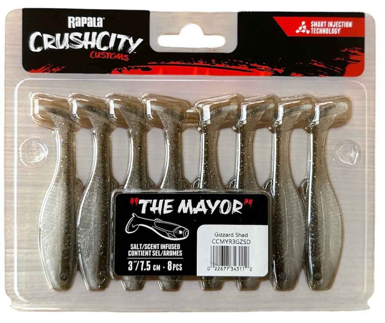 Señuelos Rapala "The Mayor" 3"/7.5 cm