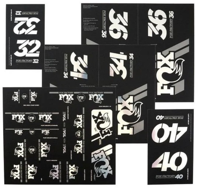 Calcomanías Fox 32, 34, 36 Y 40 Amortiguador Y Horquilla
